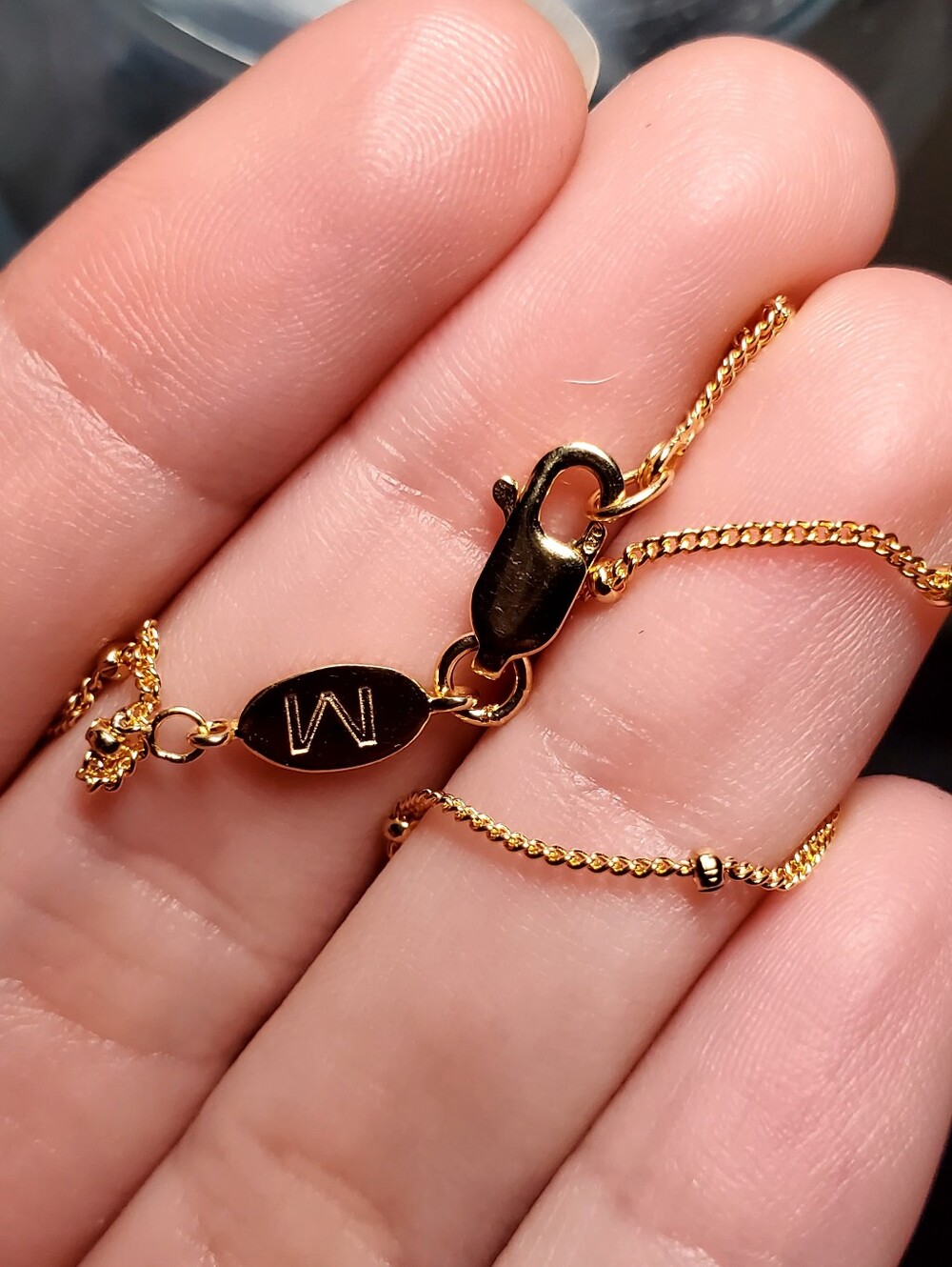 Missoma × Lucy Williams Large Horn Pendant Necklace - Picture 5 of 8